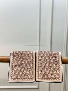 Portefeuille en cuir usiné à la main pour hommes, longue fermeture éclair, Offre Spéciale à la mode, couleur marron, porte-monnaie, cadeau pour lui, vente 2024 - Product Image 2