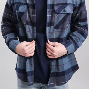 Chemise en flanelle à carreaux tendance pour homme et femme, en coton, style streetwear, chemise de superposition, chemise en flanelle de qualité supérieure - Product Image 4