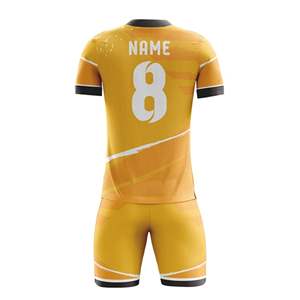 2026 Vente en gros de maillots de football personnalisés respirants à manches courtes de haute qualité, en tissu 100% polyester imprimé, prix abordable, OEM - Product Image 3