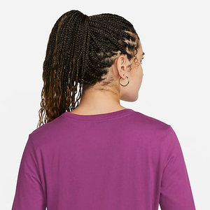 Cotton Crew Neck <b>Long</b> Sleeve Top Soft Fabric Comfortable <b>Fit</b> Casual Everyday Wear OEM Wholesale Custom Women <b>Long</b> Sleeve <b>T</b> <b>Shirt</b> - Product Image 4