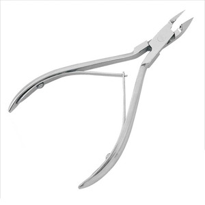 Professional Stainless Steel Sharp Blade Tissue Nail Nipper with Half Gold Color Coating for Eco Vantage Finger and Pedicure Use - Product Image 1