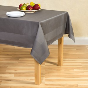 Nappe de table moderne en polyester tissé, unie, résistante à l'huile, imperméable, écologique, durable, de forme carrée - Product Image 2