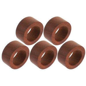 Anillos de Servilleta de Madera de Diseño de Lujo con Forma de Porta Servilletas para Hoteles y Restaurantes, para Exhibición - Product Image 1