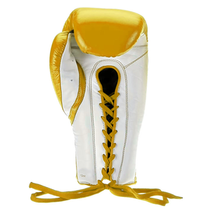 Guantes de Boxeo de Piel Originales de Alta Calidad OEM al por Mayor / Guantes de Boxeo con Cordones / Guantes de Lucha Personalizados - Product Image 3