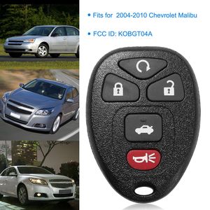 Telecomando auto con ingresso senza chiave KOBGT04A per Chevrolet Malibu 2004-2010, custodia con pulsantiera di ricambio per chiavi veicolo - Product Image 6