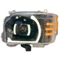 Phare avant à LED Angel Eye pour Hiace Bus KDH200 2014-2018, 81170-26420, Quantum Black LED DRL, pièces de phare 81130-26420