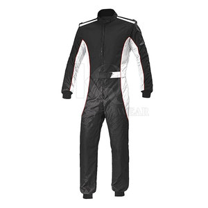 Traje de Carreras Automovilísticas Resistente y Transpirable, Resistente al Fuego, Ligero, de Poliéster/Nailon, para Pilotos de Motorsport, Karting y Conducción en Pista - Product Image 6