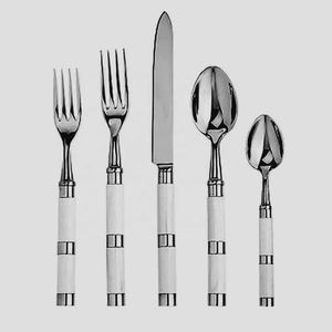 Luxury Cutipol <b>Reusable</b> Stainless Steel Flatware <b>Set</b> Silver Plated Decorative Tableware Limited Time Offer-for Back to School - Product Image 1