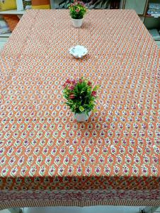 Chemin de table moderne en coton écologique fait main de luxe, imprimé floral indien, personnalisable, lavable, durable, pour la maison et les fêtes - Product Image 2