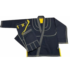 Kimono de BJJ à imprimé drapeau américain, doublure intérieure, coupe régulière, 100 % polyester, séchage rapide, vêtements d'arts martiaux mixtes, hauts pour adultes - Product Image 5