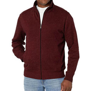 Sudadera con cierre de cremallera al por mayor, estilo casual para transición de estaciones, con tejido de sudadera de peso medio - Product Image 5