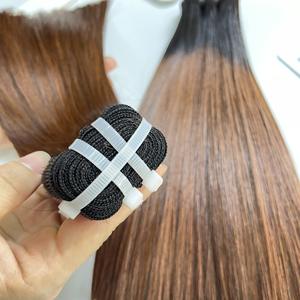 ¡VENTAS FLASH! Extensiones de cabello de trama recta de hueso Paquete de cabello crudo Colores degradados Súper suaves y sedosos - Product Image 2