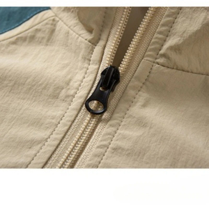 Wholesale Custom Unisex Windbreaker Tracksuit Hooded 2 1 Streetwear Zipper Jacket <b>Pants</b> Set Lightweight Material Outdoor Casual - Product Image 4