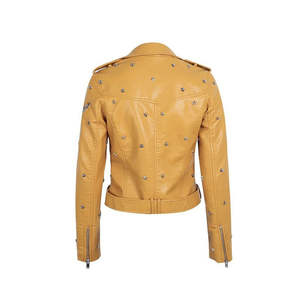 Chaqueta de Cuero para Mujer, Tallas Grandes, Invierno, Nueva Colección, Personalizable, Cómoda, Transpirable, Impermeable y Resistente al Viento - Product Image 6