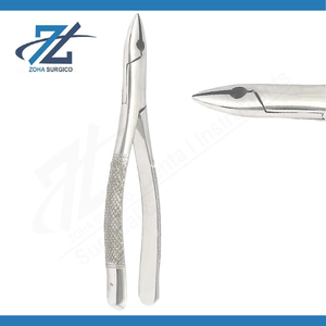Pinzas de Extracción Dental Manuales de Acero Inoxidable High Sale Enterprises 101, Universales para Bicuspides Superiores e Inferiores y Dientes Deciduos - Product Image 6