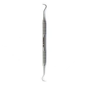 เครื่องมือขูดหินปูนแบบโค้งรุ่น H6 H7 สำหรับฟันหน้า ยี่ห้อ Towner สำหรับการวินิจฉัยโรคปริทันต์ ทำความสะอาดฟัน ทำจากสแตนเลส ใช้ขูดคราบหินปูนและคราบพลัค - Product Image 6