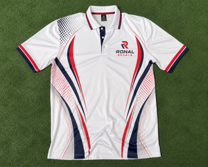 Custom White Sublimation <b>Polo</b> Shirt Men Quick Dry Polyester Golf Sports Team Uniform Breathable Printed Performance <b>Polo</b> OEM ODM - Product Image 6