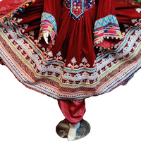 Robe longue en mousseline de soie Kuchi afghane vintage faite à la main, nouveau style, très vendue, pour femme, haute qualité, écologique, personnalisable, OEM