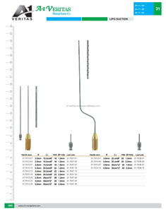 A-1 VERITAS Professional Stainless Steel Suction Cannula Surgical Instrument for Fluid Removal General Surgery Reusable Tool - Product Image 3