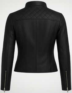 Chaqueta de Cuero de Invierno para Hombre de Alta Calidad, Hecha a Medida, con Cuello Alto y Logotipo Frontal, Transpirable y con Calefacción - Product Image 5