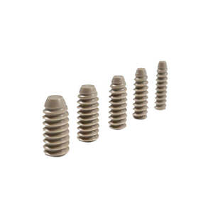 Direkt vom Hersteller Orthocare Manuelle Medizinische Fixierungsvorrichtung PEEK Interferenzschraube 6,5mm Kanüliert Set Abgerundeter Kopf ACL/PCL - Product Image 1