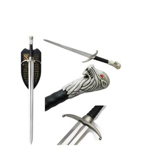 ดาบแฟนตาซี ใบมีดสแตนเลส ทรงตรง สำหรับคอสเพลย์และตั้งโชว์ - Product Image 4