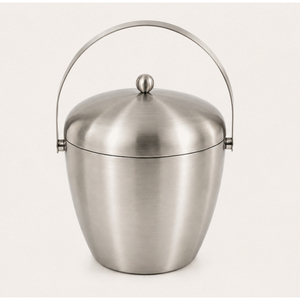 Double Wall Stainless Steel <b>Ice</b> Bucket with Lid and Handle Insulated Wine Chiller Bucket Portable Champagne <b>Cooler</b> Pail for Bar - Product Image 3