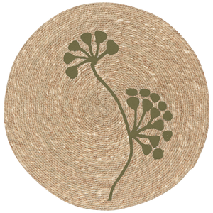 <b>Round</b> Bohemian Handmade Fabric <b>Table</b> <b>Mat</b> With Gray Yellow Pattern Best quality <b>round</b> shape Wholesale <b>table</b> <b>mat</b> - Product Image 5