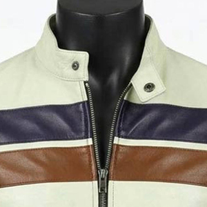 Veste en cuir véritable pour homme, style streetwear, respirante et confortable, vestes matelassées d'hiver - Product Image 6