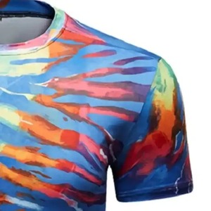 Camisetas Casuales de Alta Calidad para Hombre, Estilo Liso, 100% Algodón, Diseño de Letras Impresas en Serigrafía, Logotipo Frontal Personalizado - Product Image 3