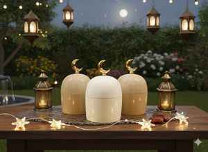 Elegante Tarro Lunar 2026 con Dátiles y Dulces, un Set de Regalo de Lujo para Ramadán, Ideal para Regalar y Mejorar su Celebración del Iftar - Product Image 2