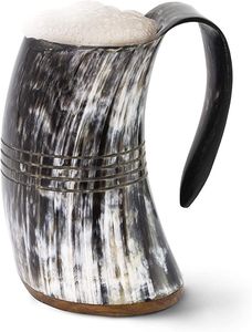 Mug en corne artisanal, vaisselle en corne, articles de table en corne, articles de bar en corne, articles de cuisine en corne - Product Image 6