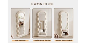 Espejo Decorativo Moderno y Elegante para Comprobar Ropa, Creación de Contenido y Esquina de Fotografía, Venta al por Mayor desde India - Product Image 2