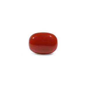 Loose Natural Red Coral 7.75 Carat Certified Wholesale Gemstone - Product Image 1