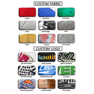 Gorra Ajustable de 6 Paneles con Cierre a Presión de Stitch Mode Enterprises, Unisex, Transpirable, Estilo Urbano, Poliéster/Algodón, para Uso en Exteriores - Product Image 6
