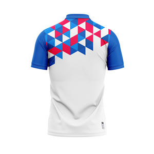 Conjuntos de Camisetas Polo Personalizadas de Alta Calidad, Impresas, Elásticas en Cuatro Direcciones, Transpirables, de Secado Rápido, Sin Costuras, OEM, Unisex, Manga Corta - Product Image 4