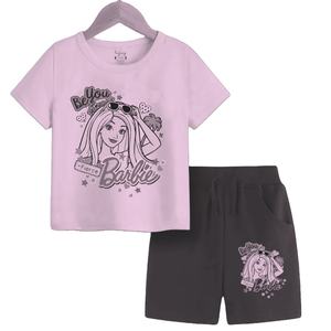 Conjuntos de pijamas de algodón 100% de lujo personalizados para mujeres niñas hogar cómodo cuello vuelto ropa de dormir de talla grande camisones informales - Product Image 1