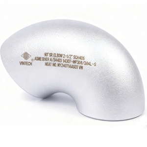 Coude à courbe courte de 90 degrés ASME B16.9 du Vietnam, en acier inoxydable SA403 304 304L 316 316L, raccord de tuyauterie haute pression pour l'huile - Product Image 3