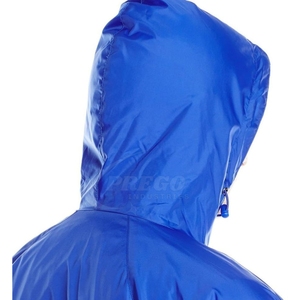 Custom <b>Men</b> Foldable Windbreaker Lightweight Waterproof Polyester Travel <b>Jacket</b> Low MOQ OEM Factory Supply - Product Image 5
