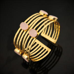 Brazaletes de latón hechos a mano con diseño indio para mujer, ideales para regalo, aniversario, ligeros, precio al por mayor. - Product Image 4