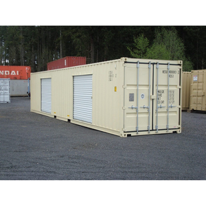 Contenedor de Envío Premium de 40 pies con Puertas Enrollables Triples Laterales, Solución de Almacenamiento de Carga Resistente a la Intemperie para Uso Industrial y Comercial - Product Image 6