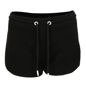 Short de survêtement pour femmes avec logo personnalisé avec poches Short en polaire éponge française en coton uni Short de sport à la mode pour femmes - Product Image 5