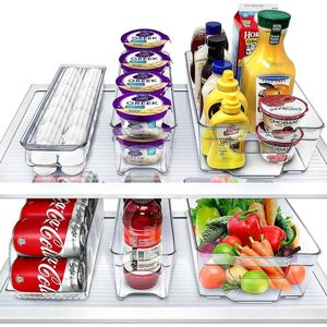 Contenitori Impilabili per Frigorifero, Organizzatori per Alimenti Senza BPA, Contenitori per Congelatore, Organizzatori per Cassetti - Product Image 1