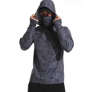 Camisa de Pesca con Capucha y Manga Larga para Hombre, Estampado por Sublimación, Protección UV UPF 50, Material de Poliéster/Spandex, Personalizable - Product Image 2