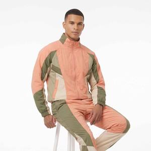 Ensemble de jogging en nylon pour femme, prêt à expédier, taille élastique, poches zippées, logo personnalisé, idéal pour les tenues de voyage et de loisirs - Product Image 4
