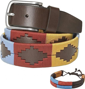 เข็มขัดหนังแท้ทรงทันสมัยสำหรับผู้ชาย หัวเข็มขัดรูปทรง 3 มิติ น้ำหนักเบา ใช้งานได้ทุกวัน สวมใส่สบาย คุณภาพทนทาน - Product Image 1