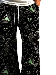 Pantalon de jogging en polaire pour homme, chaud et décontracté, idéal pour l'hiver, avec logo personnalisé, fournisseur en gros - Product Image 5