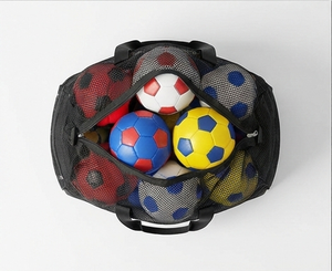 Bolsa de malla con cordón para almacenamiento de balones de voleibol y accesorios de fútbol de alta resistencia - Product Image 2