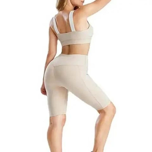Ensemble short et débardeur de sport pour femme grande taille 2024, personnalisé, haute qualité, respirant, séchage rapide, écologique, coupe ajustée - Product Image 6