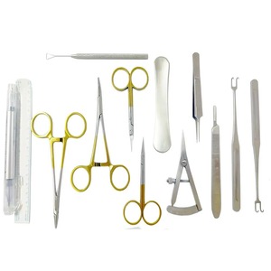 Juego de 10 Instrumentos Quirúrgicos para Blefaroplastia, Kit de Cirugía Plástica de Párpados de Acero Inoxidable, Instrumentos de Cirugía General - Product Image 5